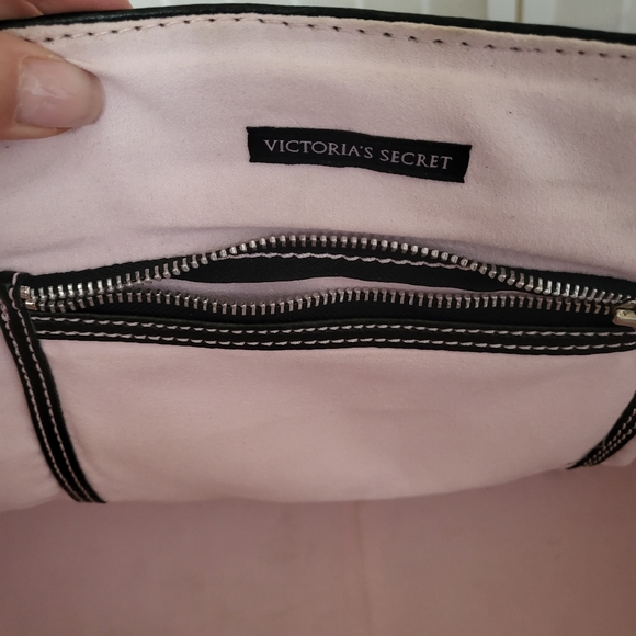 Victoria's Secret Black Leather Bag - Picture 10 of 11